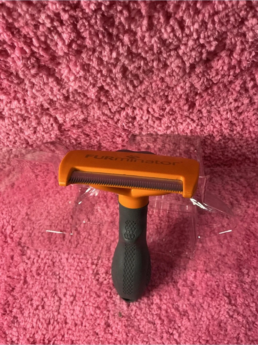 FURminator Undercoat deShedding Tool - Orange and Black